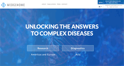 Desktop Screenshot of medgenome.com