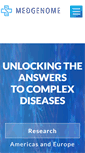 Mobile Screenshot of medgenome.com